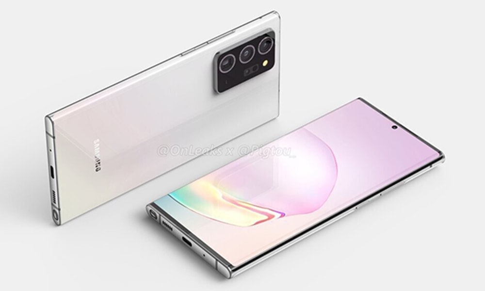 Một báo cáo cho rằng Samsung Note20+ 5G có thể có màn hình 7 inch